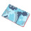 pu scorecard holder with pencil blue 11