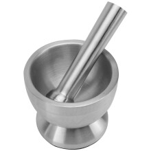 Garlic Press Crusher Pounder Stainless Steel Chopper Kitchen Masher