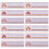 60 Couché Plaques Nom Usage Bougies 9