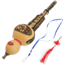 1 set traditional cucurbit flute ethnic chinese musical instrument