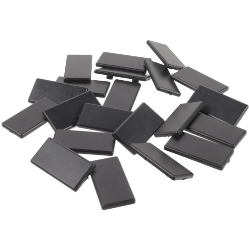 20pcs aluminum profile end cap 2040 extrusion protector accessory
