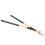 1Pair Black Wooden Drum Sticks Durable Percussion Drum Tool for Drums 1