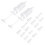 16 Pcs/2 Cake Making Kit Decorating Dessert Decorator Piping Syringe 1