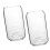 2 pcs glass beer cup ring-pull can shaped heat-resistant for home 7