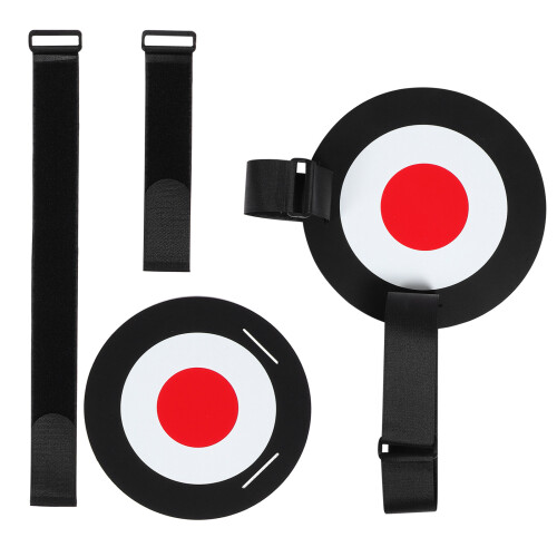soccer goal target trainer with adjustable tapes for accuracy