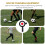 soccer goal target trainer with adjustable tapes for accuracy 8