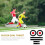soccer goal target trainer with adjustable tapes for accuracy 9