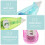 4pcs printing correction tapes for students school use random color 7