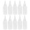 100pcs pointed squeeze bottles for liquid glue refill pigment 7