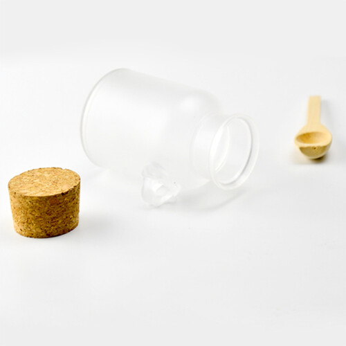 3pcs abs scrub storage with and wooden spoon 2