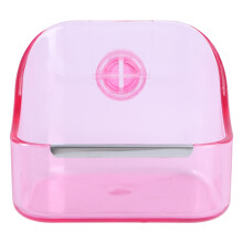 small pet feeder food water bowl plastic for bunny rabbit