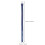 solid color dark blue silicone wristband for kids 2