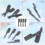 4pcs foldable multi-purpose makeup brushes for eyebrows 11
