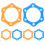 6 Pcs Universal Six corner Anti fall Rolling Protection Rings 4