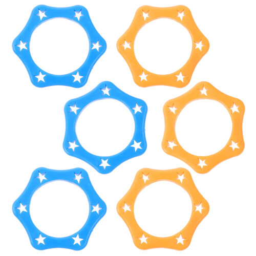 6 Pcs Universal Six corner Anti fall Rolling Protection Rings