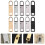 10pcs detachable zipper pull tabs for luggage backpack diy mixed color 9