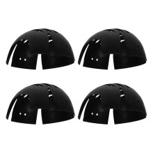 4pcs lightweight bump cap inserts for hard hat, universal fit, black