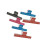6 pcs plastic piano score clips, choral folder clamps, random color 8