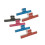 6 pcs plastic piano score clips, choral folder clamps, random color 1