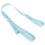 baby clip adjustable teething toy holder strap light green 1