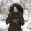 Zwarte Polyester Hand Warmer Muff Voor Buiten in Winter 2