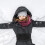 Zwarte Polyester Hand Warmer Muff Voor Buiten in Winter 10