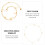 double layer durable ankle chain for girls golden 9