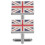 1 pair classic uk flag brass cufflinks for suits 11