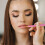 6 pcs portable metal shell telescopic lip brush 4