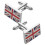 1 pair classic uk flag brass cufflinks for suits 10