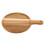 round wooden pizza plate cutting board multi-functional tray 5