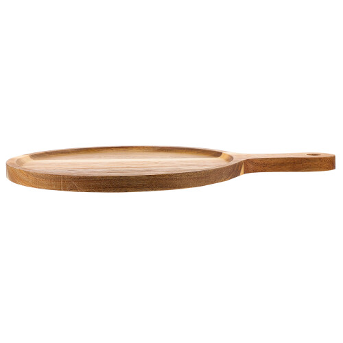 round wooden pizza plate cutting board multi-functional tray