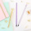 2pcs metal inkless pencil for writing drawing drafting 5