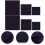 12 sheets embroidery fabric squares for cross stitch crafting 3