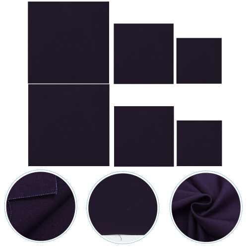 12 sheets embroidery fabric squares for cross stitch crafting 2