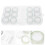 1 set colored case for travel and cosmetic use 3