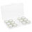 1 set colored case for travel and cosmetic use 1