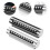 2pcs aluminum alloy adjustable car temporary parking card 6