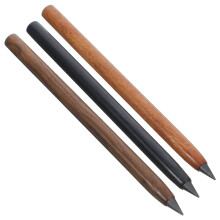 3pcs no sharpening inkless wooden pencil for writing and painting