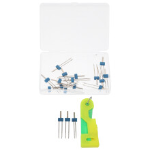 1 set sewing machine twin needles double pin sewing supply
