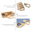 1pc wooden for infant teeth grinding 11