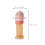 2pcs spill proof water bottle straw caps with straws 2