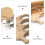 1pc wooden for infant teeth grinding 9