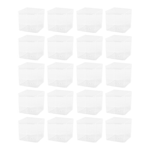 20pcs small mousse cups yogurt containers without lids for home 1