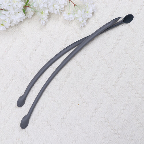 1 pair 40cm tote handles replacement deep grey 2