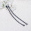 1 pair 40cm tote handles replacement deep grey 6