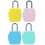 4pcs combination padlocks multi-function locker locks home accessory 10