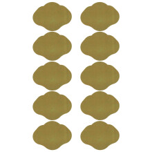 10 sheets portable patches empty navel