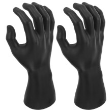 2 pcs male mannequin hand display stand for jewelry ring holder