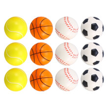 12 Pcs Sports Balls Football Basketball Baseball Tennis Ball For Kids